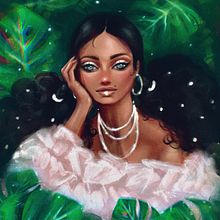 My project in Powerful Female Characters: Illustrating Confidence and Diversity course. Un projet de Illustration traditionnelle, Peinture, Illustration numérique, Dessin numérique , et Peinture numérique de Aleksandra Schmidt - 23.07.2021