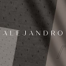 Alejandro Brand Identity. Design, Logo Design, Graphic Design, T, pograph, and Packaging project by Kevin Craft - 08.17.2021