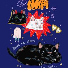 Leave me alone. Un proyecto de Ilustración digital, Dibujo digital e Ilustración tradicional de Ana Aparicio - 18.08.2021