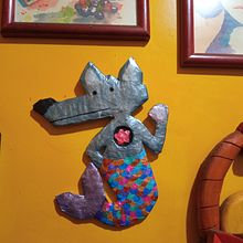 Mi Proyecto del curso: Papel maché para principiantes: esculpe un personaje colorido. Un proyecto de Diseño de personajes, Diseño de juguetes y Art to de Maria Osorio - 17.08.2021