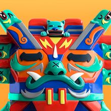El Despertar de Wiracocha. Un proyecto de Art to, Diseño de personajes y Escultura de Jumping Lomo - 07.11.2019