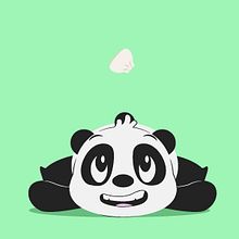Hungry Panda - Vectorial Animation Frame by Frame. Projekt z dziedziny  Animacja i Animacje 2D użytkownika Chetan Rokade - 08.11.2021