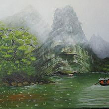 Meu projeto do curso: Natureza com tinta acrílica: do caderno à tela. Un progetto di Illustrazione tradizionale, Pittura, Pittura acrilica e Sketchbook di Filomena Amador - 18.08.2021