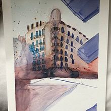 My project. Un progetto di Bozzetti, Disegno, Pittura ad acquerello, Illustrazione architettonica, Sketchbook e Illustrazione con inchiostro di dannyboy2021 - 18.08.2021