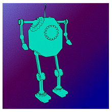 🤖BASIC ROBOT 🤖. 3D Design, Character Animation, and 3D Animation project by gabriela cardenas - 06.25.2021