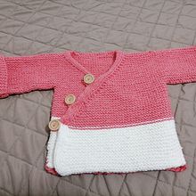 Mi Proyecto del curso: Tejido de punto para prendas infantiles. Fashion Design, Fiber Arts, DIY, and Crochet project by Nahir Rodriguez - 08.17.2021