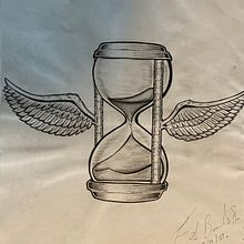 Time flys . Un proyecto de Ilustración tradicional y Diseño de calzado de Erik Bounds II - 19.08.2021