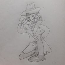 My project in Introduction to the Creation of Cartoon Style Characters course. Traditional illustration, Character Design, and Drawing project by Dolly Y - 08.17.2021