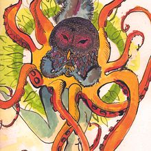 mon animalisation. Un proyecto de Diseño, Ilustración tradicional, Bellas Artes, Pintura, Creatividad, Creatividad con niños y Sketchbook de lucille_decalignon - 19.08.2021