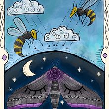 My project in Artistic Illustration: Draw from Your Imagination course. Traditional illustration, Painting, Creativit, Pencil Drawing, and Drawing project by Lizzie Nowobilska-Dean - 08.19.2021
