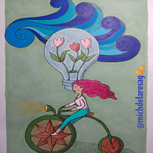 Buscando inspiración. Un progetto di Illustrazione tradizionale, Pittura, Creatività e Disegno di Michelle de la Rosa - 19.08.2021