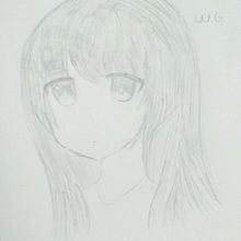Mi Proyecto del curso: Chica . Un progetto di Illustrazione tradizionale, Character design, Fumetto, Disegno a matita, Disegno e Manga di Vianka - 20.08.2021