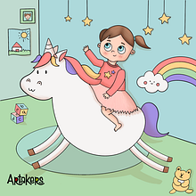 Mi Proyecto del curso: Creación de personajes para cuentos infantiles con Procreate. Ilustração tradicional, Design de personagens, Ilustração digital, Ilustração infantil, e Desenho digital projeto de natikcampu - 20.08.2021