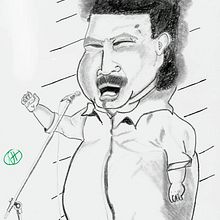 Tim Maia - Caricato  Ein Projekt aus dem Bereich Traditionelle Illustration, Zeichnung und Porträtzeichnung von Natan Moreira - 20.08.2021
