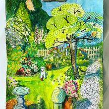 My project in Pictorial Sketchbook with Gouache course. Traditional illustration, Sketching, Drawing, Architectural Illustration, Sketchbook, and Gouache Painting project by jnbunting - 08.20.2021