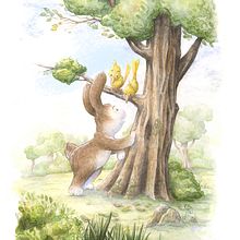 Meu projeto do curso: Criação de personagens animais em aquarela para livros infantis. Traditional illustration, Fine Arts, Painting, Drawing, Watercolor Painting, Children's Illustration, and Narrative project by Ricardo Carneiro Meira - 08.20.2021