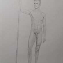 Mi Proyecto del curso: Dibujo realista de la figura humana . % Jose Diaz tarafından hazırlanan Geleneksel illüstras, on, Güzel sanatlar, Eskiz çizimi, Kalem Çizimi, Çizim, Gerçekçi Çizim, Ve Şekil Çizimi projesi - 08.20.2021