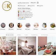 Estrategia de marca en instagram para estudio de interiorismo. Architecture project by Marian Rodríguez Infantes - 08.20.2021