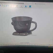 Mi Proyecto del curso: Taza de te "The Owl House". 3D, Industrial Design, Product Design, 3D Modeling, and 3D Design project by Emanuel Molina - 08.20.2021