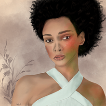 Mi Proyecto del curso: Retrato ilustrado con Procreate. Traditional illustration, Vector Illustration, Digital Illustration, and Portrait Drawing project by tikicraftrd - 08.17.2021