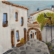 My project in Urban Landscapes in Watercolor course. Un progetto di Belle arti, Pittura ad acquerello e Illustrazione architettonica di Cristina Nava - 22.08.2021