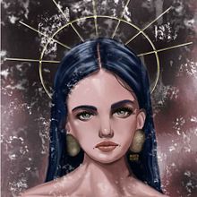 My project in Lighting and Color for Digital Portraits in Photoshop course. Un projet de Illustration traditionnelle, Illustration numérique , et Peinture numérique de Maureen Fletcher - 18.08.2021
