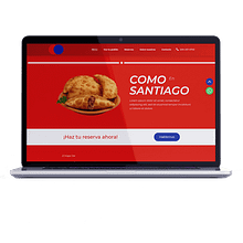 Como en Santiago. Web Design, Web Development, CSS, HTML, E-commerce, and SEO project by Daniel Suria - 08.21.2021