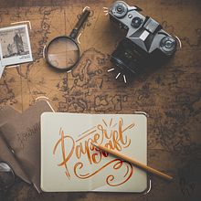 Caligrafía y lettering para Instagram con Procreate. Calligraph, Lettering, Instagram, Digital Lettering, 3D Lettering, and Social Media Design project by Sara Rivas - 08.21.2021