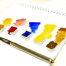 Mi Proyecto del curso: Elaboración de acuarelas artesanales. Un proyecto de Artesanía, Bellas Artes, Pintura, Pintura a la acuarela, DIY y Teoría del color de Quique Íñiguez - 21.08.2021