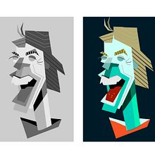 Mi Proyecto del curso: Ilustración digital con formas geométricas para principiantes. Traditional illustration, Vector Illustration, and Digital Illustration project by pablo_agdl - 08.21.2021