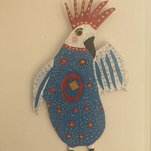 My project in Paper Mache for Beginners: Sculpt a Colorful Character course. Projekt z dziedziny Projektowanie postaci, Projektowanie zabawek, To i art użytkownika annemariejc - 22.08.2021