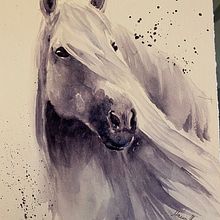 Il mio progetto del corso: Ritratti espressivi di animali ad acquerello. Traditional illustration, Watercolor Painting, Realistic Drawing, and Naturalistic Illustration project by marisa_marc - 08.22.2021