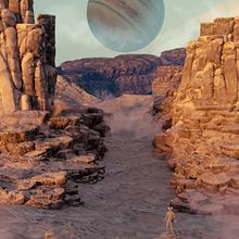 My project in Fantastic 3D illustration with Blender course. 3D, Digital Illustration, and 3D Design project by Nigel de Graaf - 08.22.2021