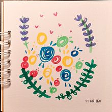 Pruebas libres con rotuladores de acuarela. Een project van Traditionele illustratie van Jéssica Yagüe Ciscar - 22.08.2021