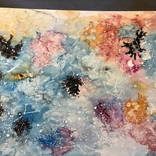 Mein Kursprojekt: Moderne Aquarelltechniken. Traditional illustration, Fine Arts, Painting, and Watercolor Painting project by Silvia Wimmer - 08.22.2021
