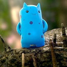 CUTE NATURE 3D RENDER by Oscar creativo. Een project van Traditionele illustratie, 3D,  Reclame, Social media,  3D-modellering,  3D-ontwerp y 3D-animatie van Oscar Creativo - 22.08.2021