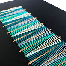 Embroidery and Matte Board. Projekt z dziedziny Design,  Tkactwo, Craft i  Haft użytkownika Sara Pastrana (Flourishing Fibers) - 23.08.2021