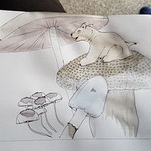 My project in Daily Sketching for Creative Inspiration course. Un projet de Illustration traditionnelle, Esquisse , Créativité, Dessin , et Carnet de croquis de lucettehindin - 23.08.2021