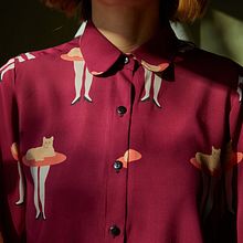 La luna nel bicchiere Capsule Collection FW 2020/21. Fashion Design, and Pattern Design project by Nivule + Pesci Rossi - 08.23.2021