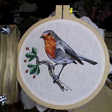 Mi Proyecto del curso: Pintar con hilo: técnicas de ilustración textil. Un proyecto de Ilustración tradicional y Bordado de Jorge Bernard - 23.08.2021