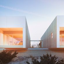 Bosc d'en Pep Ferrer. Sustainable housing in Formentera.. Infographics, 3D Modeling, and Architecture project by Samuel Arias - 08.23.2021