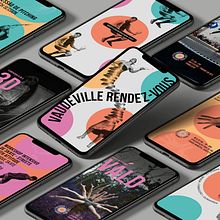 FIVRV 2O21. Un projet de Illustration traditionnelle, Direction artistique, Conception éditoriale, Événements, Design graphique, Webdesign, Collage, Conception d'affiches, Instagram , et Design pour les réseaux sociaux de Rui Verde - 23.08.2021