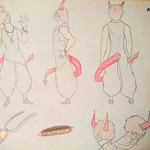 Mi Proyecto del curso: Dibujo de personajes manga desde cero. Traditional illustration, Character Design, Comic, Pencil Drawing, Drawing, and Manga project by Hugo Eduardo Rocha Epifanio - 08.23.2021