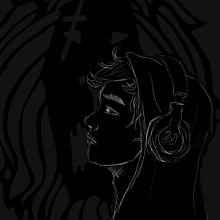 Nogara pecado do orgulho! XD. Traditional illustration, Design, Sketchbook, Digital Drawing, Digital Design, and Portrait Drawing project by Camila Aparecida Silveira - 07.10.2021
