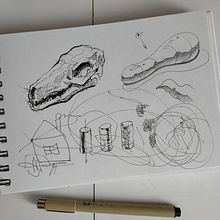 My project in Daily Sketching for Creative Inspiration course. Een project van Traditionele illustratie,  Schetsen,  Creativiteit,  Tekening y Sketchbook van Vadim Ladanov - 24.08.2021