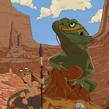 Survive. Un progetto di Illustrazione tradizionale, Illustrazione digitale, Character design e Pittura digitale di Mineli Silva - 24.08.2021