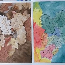 Meu projeto do curso: Criação de paletas de cores com aquarela. Traditional illustration, Fine Arts, Painting, Watercolor Painting, and Color Theor project by Paula dos Reis Inácio de Souza - 08.24.2021