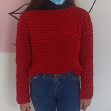 Mi Proyecto del curso:  Top-down: prendas a crochet de una sola pieza. Fashion Design, Fiber Arts, DIY, and Crochet project by Fiama Byamdjian Arenas - 08.23.2021