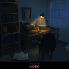Wright's Room. Projekt z dziedziny Trad, c, jna ilustracja, Kino, film i telewizja,  Animacja, Ilustracja c, frowa, Gr, komputerowe, Concept art, Projektowanie gier komputerow i ch użytkownika Gladys Almazan - 24.08.2021