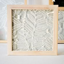 Hojas - Proyecto personal. Een project van Traditionele illustratie,  Beeldende kunst y Papercraft van Noe Arata - 24.08.2021